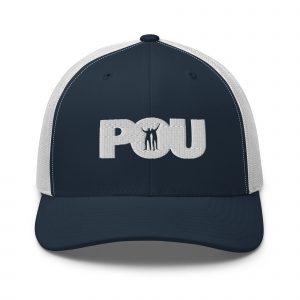 Gorra POU trucker (Navy/White)