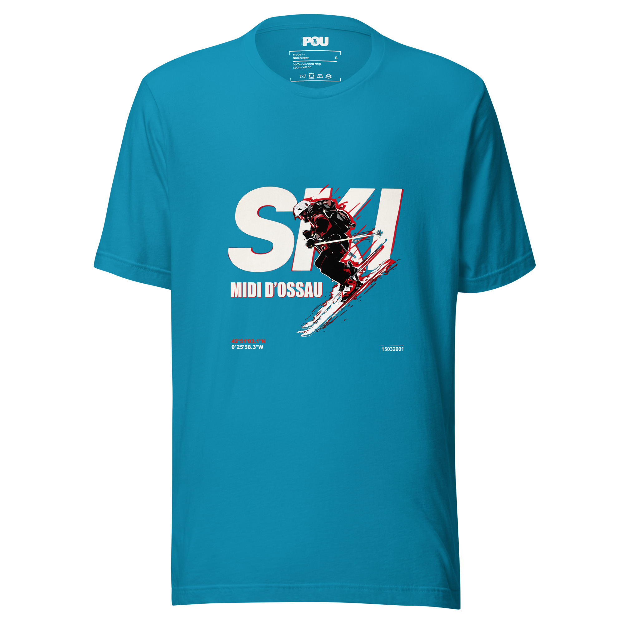 Camiseta unisex SKI midi Ossau - Imagen 10