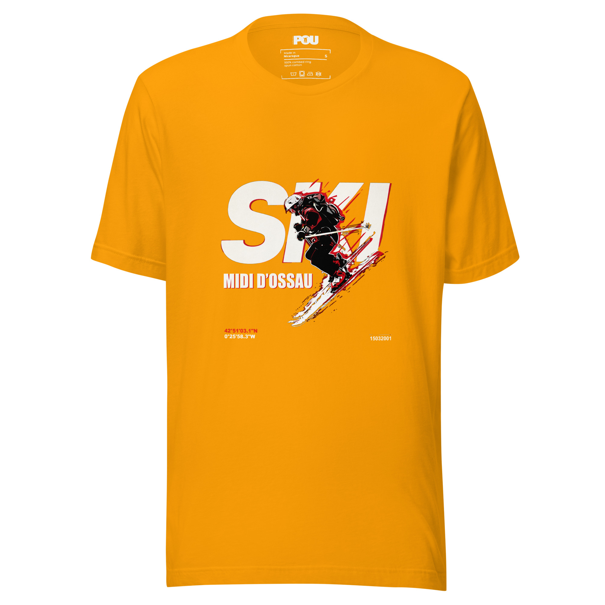Camiseta unisex SKI midi Ossau - Imagen 14