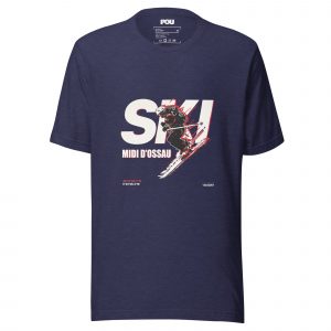 Camiseta unisex SKI midi Ossau