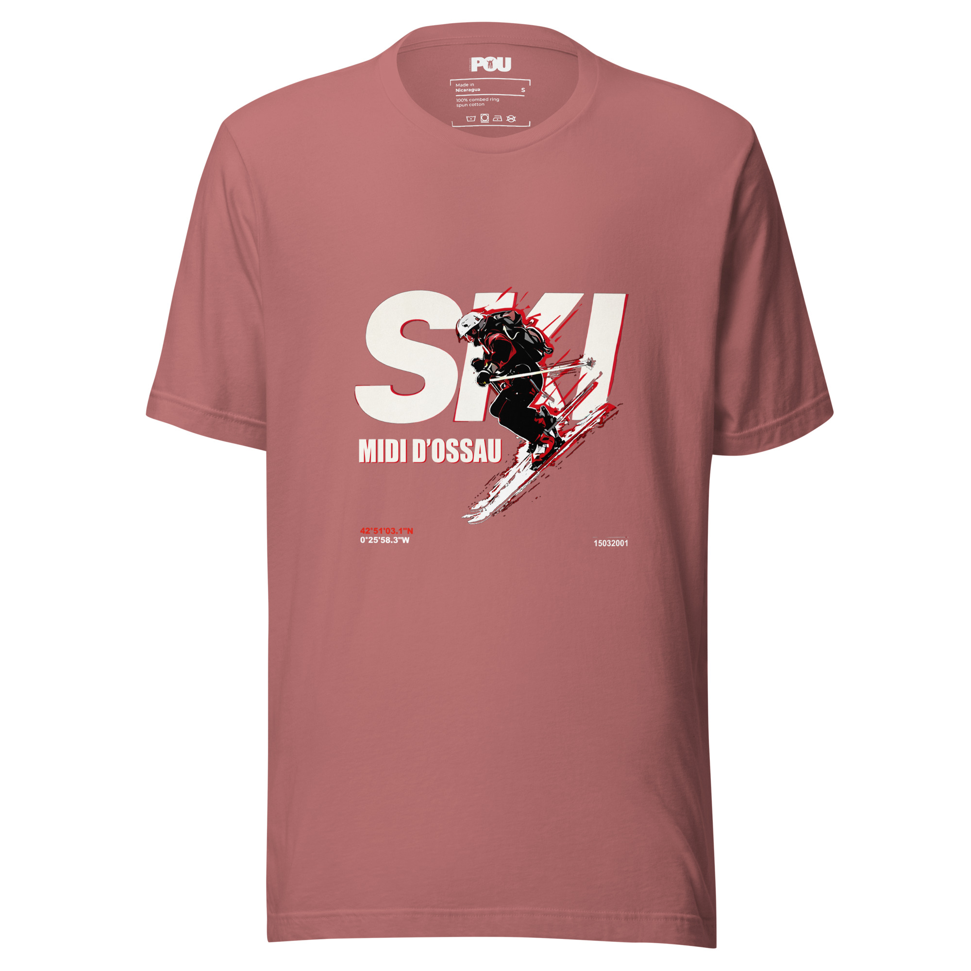 Camiseta unisex SKI midi Ossau - Imagen 12