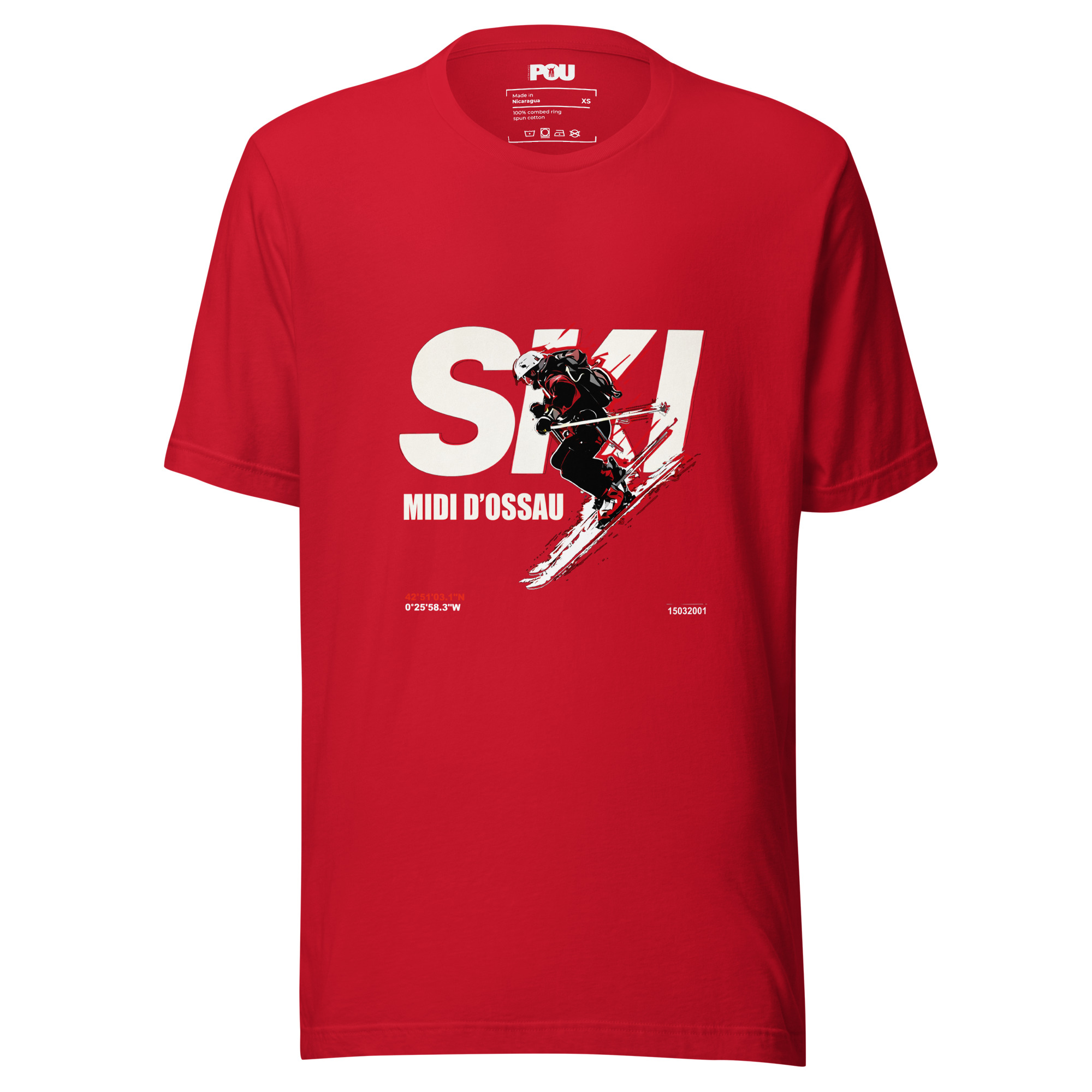 Camiseta unisex SKI midi Ossau - Imagen 6